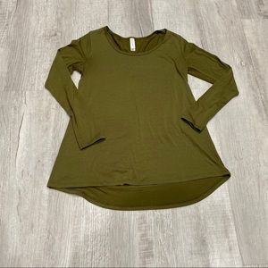 LuLaRoe Perfect T in Olive Green